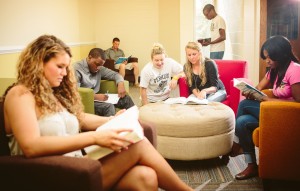 Ferrum College study lounge