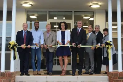 Ferrum College Riddick Hall Ribbon Cutting