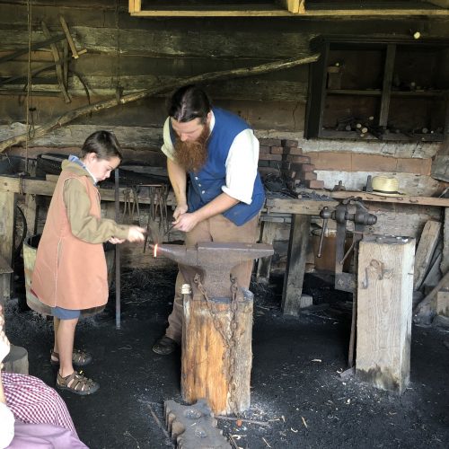 Blacksmithing with Carter Blacksmithing with Carter
