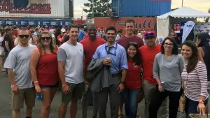 Alumni attend Washington Nationals Game