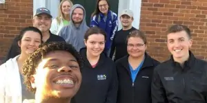 Ferrum College disaster recovery team