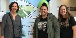 Ferrum College Spanish students volunteer interpreters.