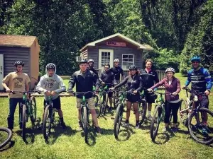 Mountain biking was offered as an E-Term course at Ferrum College in May 2019.