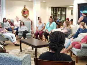 Current students, faculty, and alumni met on campus on September 9 to talk about their professional social work journeys.