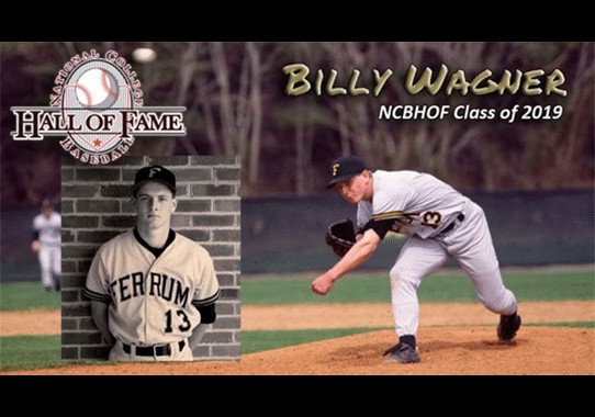 Alumnus Billy Wagner was inducted to the National College Baseball Hall of Fame over November 1-2, 2019.