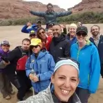 Lindsey Deitterick and True North Treks' survivor group, September 2017