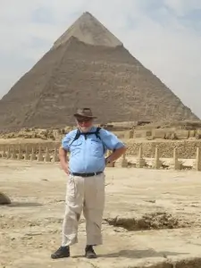 Richard Smith during a 2015 trip to Egypt.