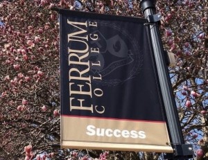 Ferrum College Success Banner in Spring