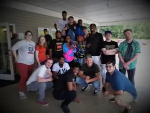 A group of Ferrum Foundations students.