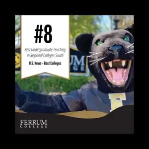 Panther - Ferrum College ranked eighth in undergraduate teaching