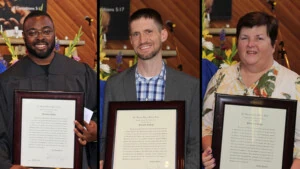 Ferrum College Algernon-Sydney Sullivan award winners