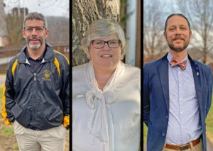 Ferrum College professors: Powell, Haley-Bowling and Daniels