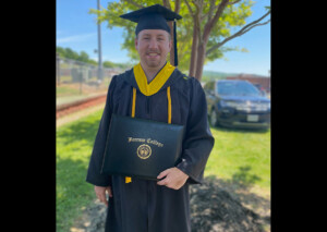 Thumbnail image for the One with Nature: Ferrum College Alumnus Dylan Irby ‘23 Becomes Environmental Scientist After Graduation news item