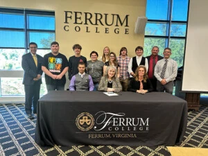 Thumbnail image for the Franklin County Students Visit Ferrum College For Education to Employment MOU Signing news item