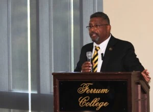 Thumbnail image for the Ferrum College Announces Cleive Adams ’02 as New Athletic Director news item
