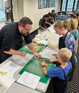 Thumbnail image for the Homeschool Students Visit Ferrum College Dining Services for a Cooking Class news item