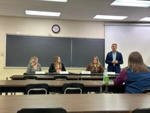 Thumbnail image for the Ferrum College Agriculture Club and Collegiate Young Farmers Host Collegiate Discussion Meet news item