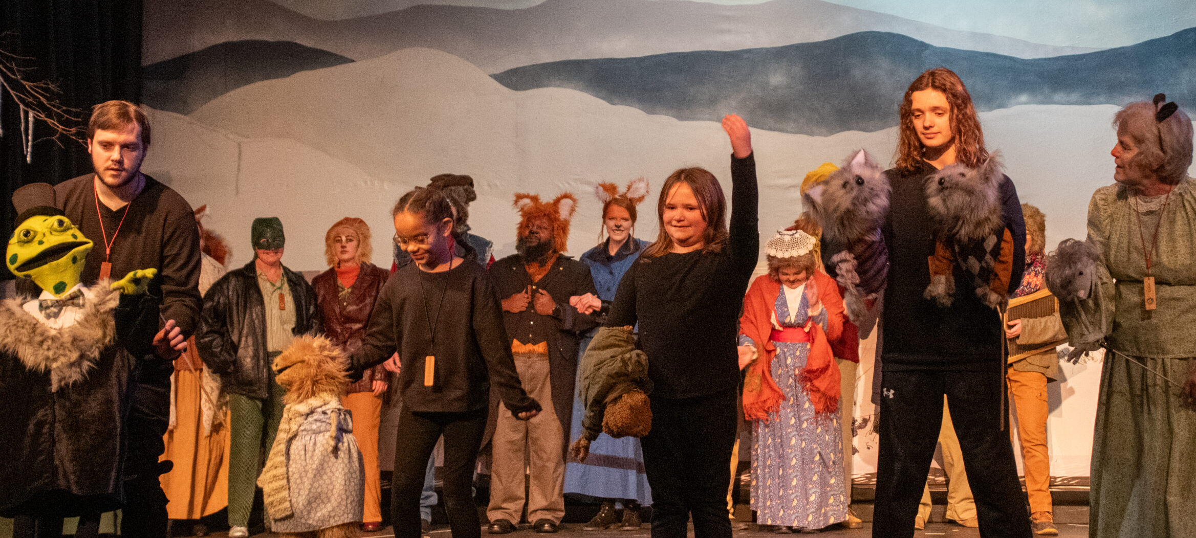 Thumbnail image for the Music and Theatre Program Hosts Pet-a-Puppet Activity news item
