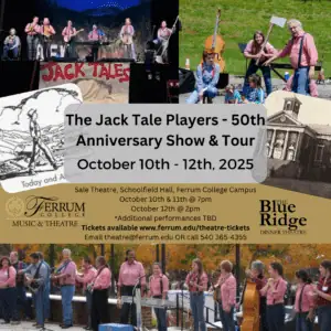 Jack Tale Players 50th Anniversary Celebration!  Fri. Oct. 10,  Sat. Oct. 11, Sun. Oct. 12 on October 10,2025