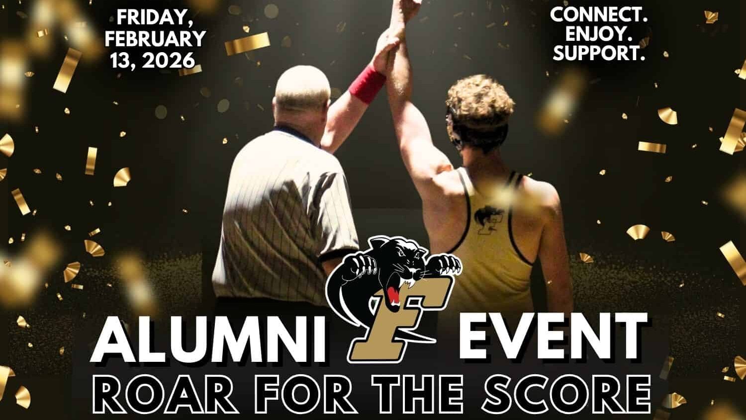 Ferrum College Wrestling event.