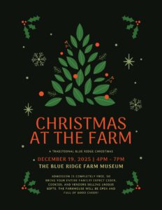 Christmas at the Farm flyer
