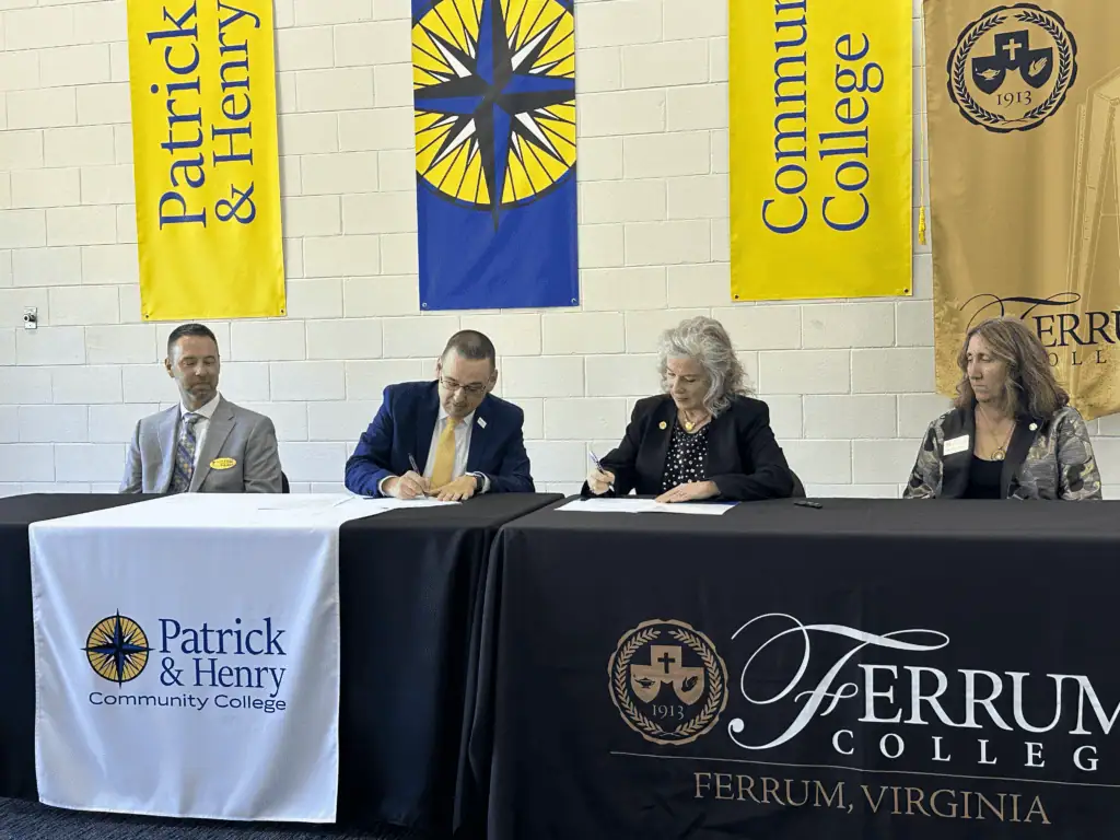 Thumbnail image for the Ferrum College Has Entered Into Articulation Agreements with Patrick and Henry Community College news item