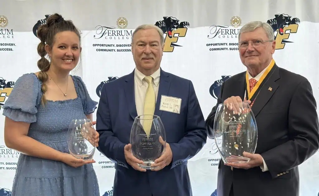 Thumbnail image for the Ferrum College Announces Wells ’16, Fisher ’68, and Phillips ’66 as the 2024 Alumni Award Recipients news item