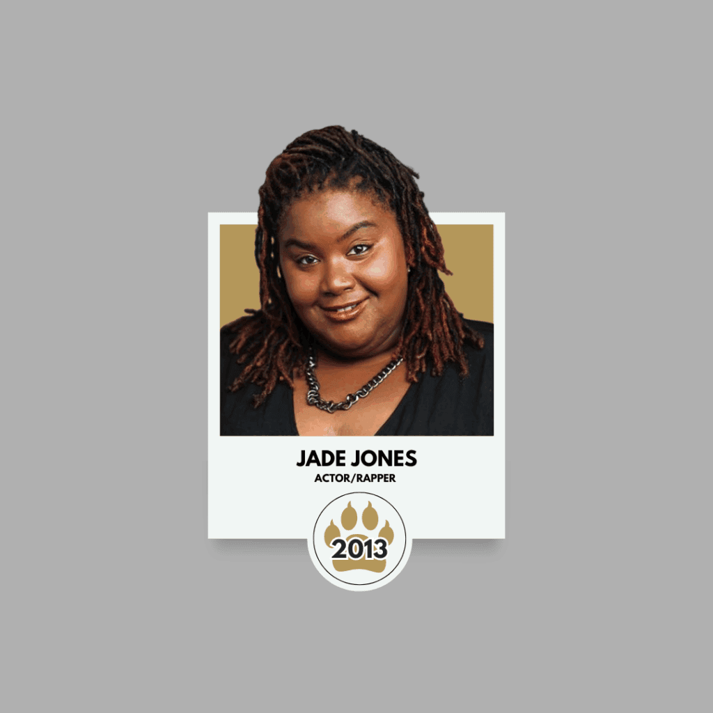 Headshot of Jade Jones, Actor and Rapper. Ferrum College class of 2013