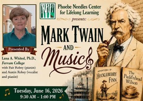 Thumbnail image for the Mark Twain and Music on June 16