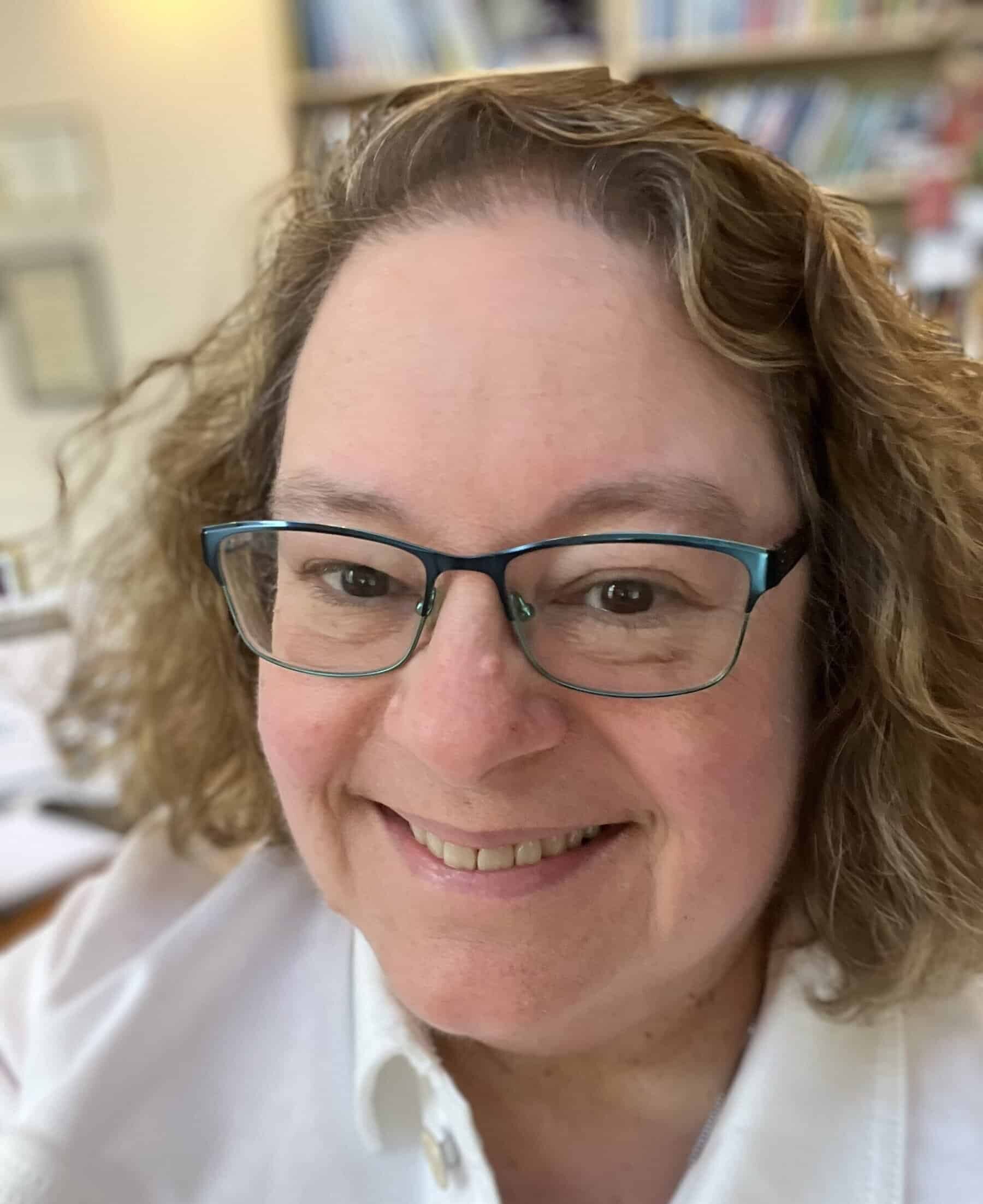 Headshot of Sarah Calvert, member of the Board of Trustees.