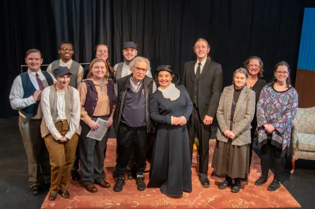 The cast and crew of the January 2025 production of 