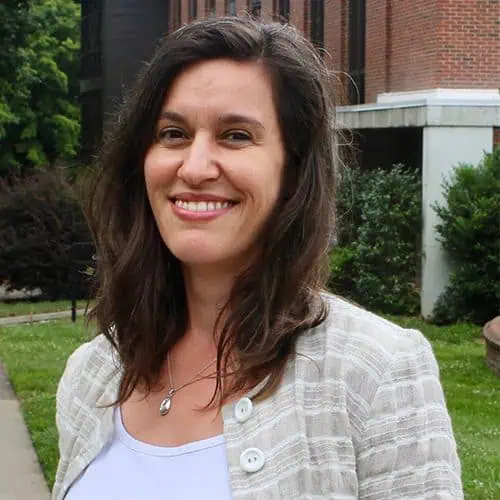 Headshot of Ferrum College professor Dana Ghioca-Robrecht