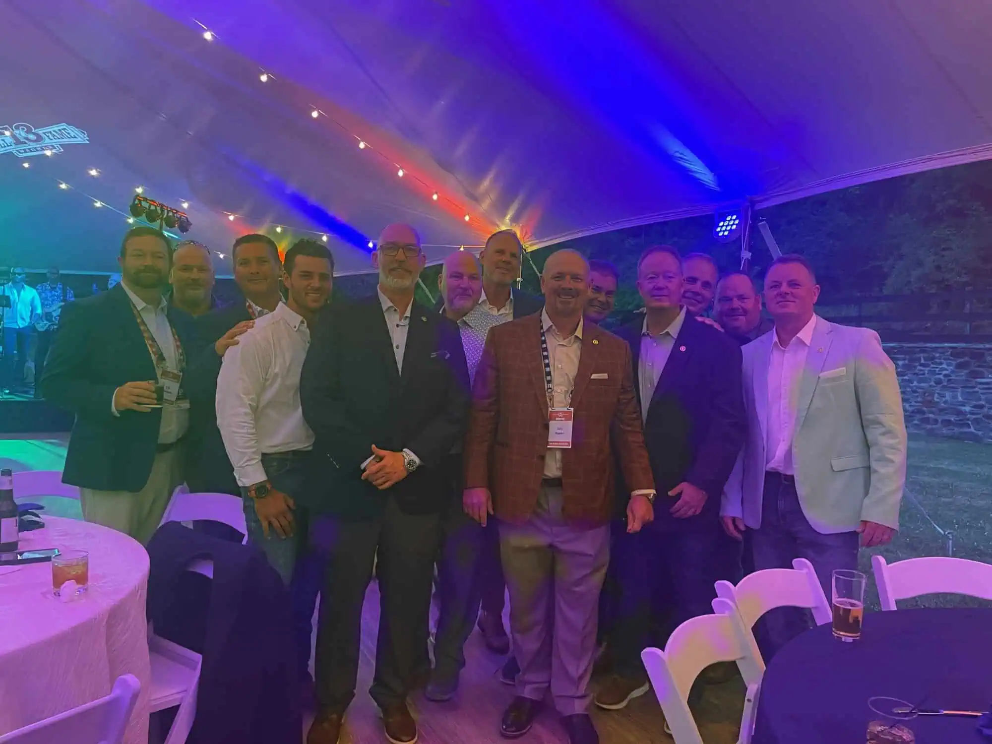 A group of Ferrum College alumni and friends is celebrating with Billy Wagner at a National Baseball Hall of Fame event.