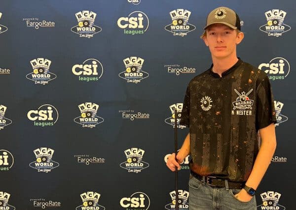 Thumbnail image for the Ferrum College Junior Kevin Nester Competes at BCAPL World Pool Championships news item