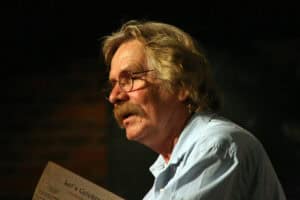 Ferrum College Professor Emeritus R. Rex Stephenson is pictured in profile