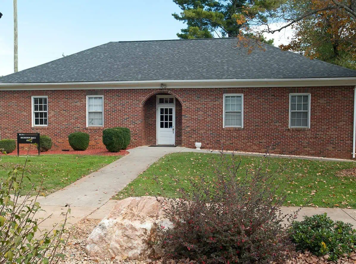 Exterior view of Richeson Hall which is the Human Resources building.